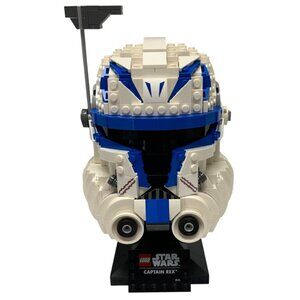 Lego Star Wars Captain Rex Helmet Model Kit 75349 Display w/ Instructions No Box
